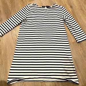 Forever 21 striped, 3/4 sleeve, short dress, size small